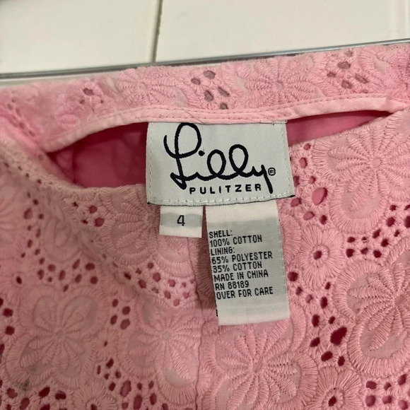 Vintage Lilly Pulitzer Eyelet Pant - Picture 3 of 3